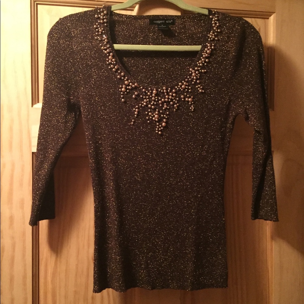 August Silk 3/4 sleeve